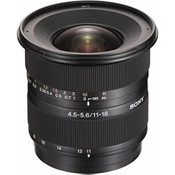 Sony Sony  DT 11-18mm f/4.5-5.6 Aspherical ED Super Wide Angle Zoom
