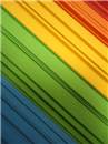 A Rainbow of Paper