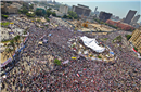 ميدان التحرير اْصبح رمزا إلى حرية الشعوب وصمودها