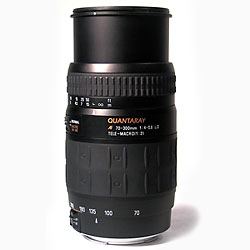 Quantaray Quantaray  AF 70-300mm f/4.0-5.6 LD Tele-Macro for Nikon